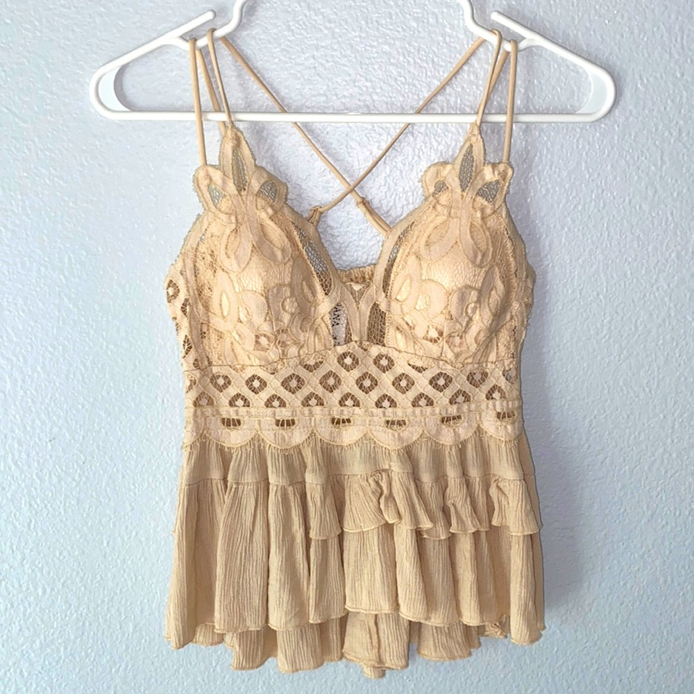 Bohemian Lace Tank Top